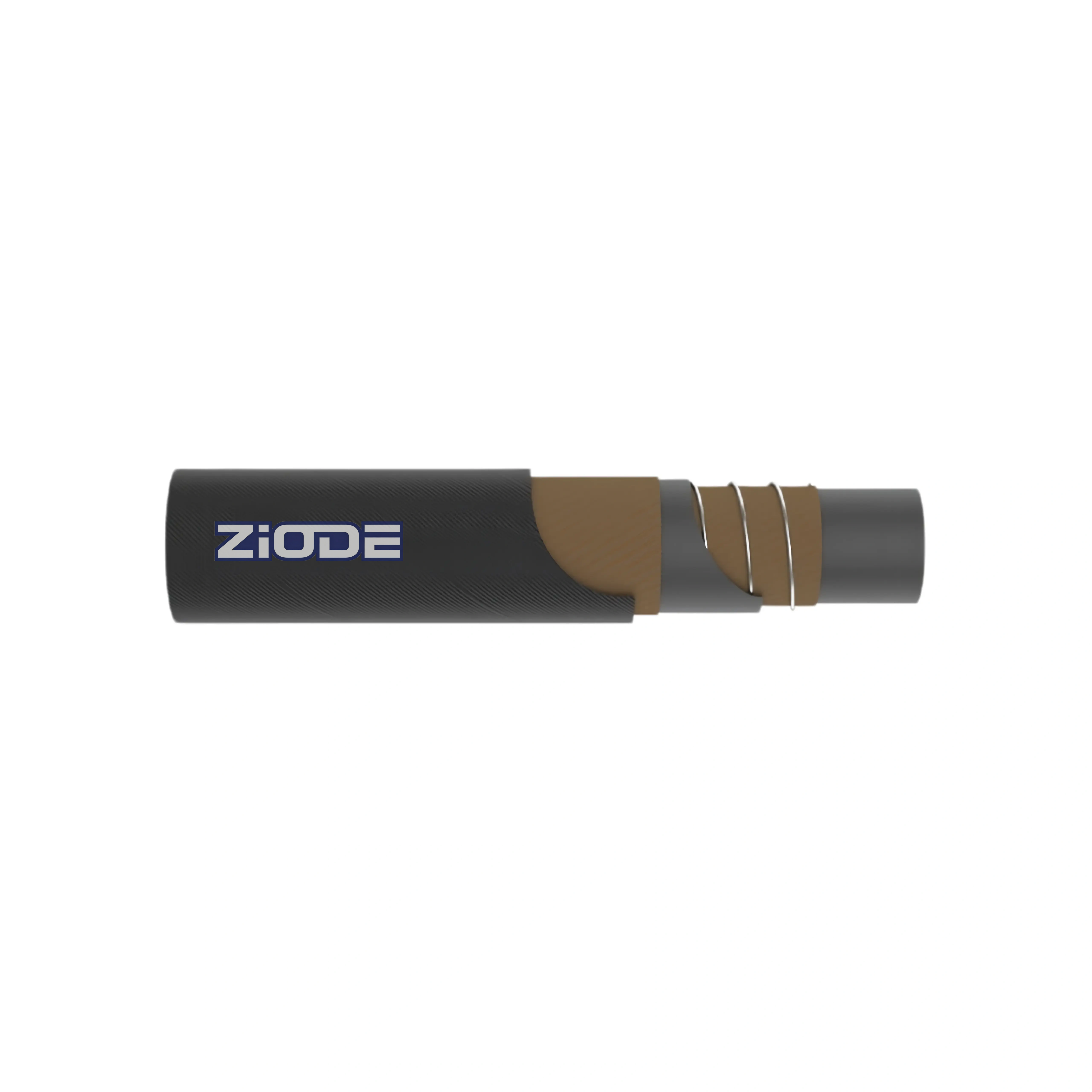 Hydraulic Hose with Braided Textile and Helix Steel Wire Reinforcement - SAE 100 R4 